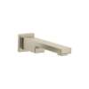 90 Degree Brushed nickel tub filler