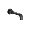 Cambium Matte black tub filler