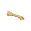Flara Brushed gold tub filler