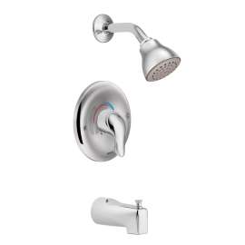 Chrome Posi-Temp(R) tub/shower, TL183