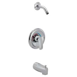 Chrome Posi-Temp(R) tub/shower, TL5183NH
