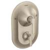 Doux Brushed nickel Tub/Shower