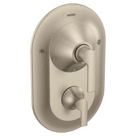 Doux Brushed nickel Tub/Shower