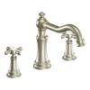 Weymouth Brushed nickel Two-Handle High Arc Roman Tub Faucet