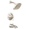Flara Polished nickel Posi-Temp(R) tub/shower