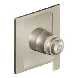 90 Degree Brushed nickel ExactTemp(R) Valve Trim