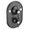 Weymouth Matte black Posi-Temp(R) with diverter tub/shower valve only
