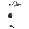 Weymouth Matte black Eco-Performance Tub/Shower