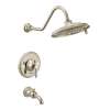 Weymouth Polished nickel Posi-Temp(R) Eco-Performance Tub/Shower