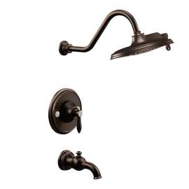Weymouth Oil rubbed bronze Posi-Temp(R) Eco-Performance Tub/Shower, TS32104EPORB