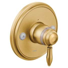 Weymouth Brushed gold ExactTemp(R) Valve Trim