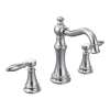 Weymouth Chrome Two-Handle High Arc Bathroom Faucet, TS42108