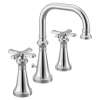 Colinet Chrome two-handle high arc bathroom faucet, TS44103