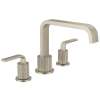 Cambium Brushed nickel two-handle high arc roman tub faucet