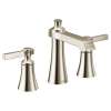 Flara Polished Nickel Two-Handle High Arc Bathroom Faucet, TS6984NL