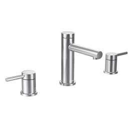 Align Chrome two-handle high arc bathroom faucet