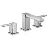 90 Degree Chrome two-handle high arc bathroom faucet