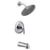 Eva M-CORE 2-Series Tub and Shower Trim with Rainshower