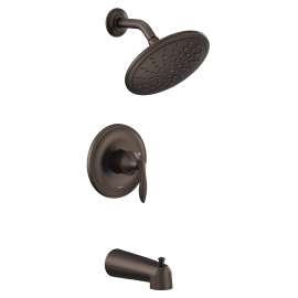 Eva M-CORE 2-Series Tub and Shower Trim with Rainshower