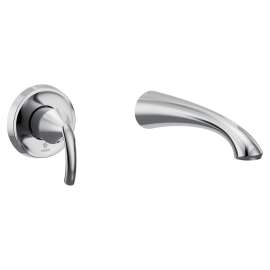 Glyde Wall Mount Tub Filler Trim