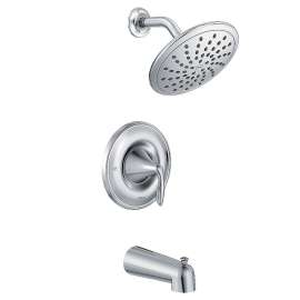 T2233EP-M Eva Chrome Posi-Temp(R) Tub/Shower