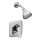 Rizon T2812 Chrome Posi-Temp(R) Shower Only