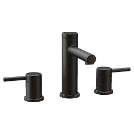 Matte Black Two-Handle Bathroom Faucet