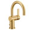 Moen 6221BG Cia One-Handle Bathroom Faucet, Brushed Gold