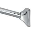 Moen CSR2164CH Adjustable Curved Shower Rod, Chrome