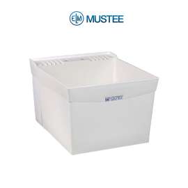 Laundry Tub 24x20 Wall Mount in White