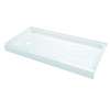 ShowerTub 3060L 30-in L x 60-in W x 5.5-in H Shower Base in White