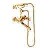Newport Brass Chesterfield(R): Exposed Tub & Hand Shower Set - Wall Mount