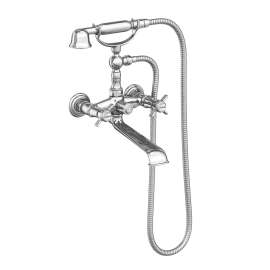 Newport Brass Chesterfield(R): Exposed Tub & Hand Shower Set - Wall Mount