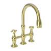 Newport Brass Chesterfield(R): Kitchen Bridge Pull-Down Faucet