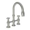 Newport Brass Chesterfield(R): Kitchen Bridge Pull-Down Faucet