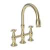 Newport Brass Chesterfield(R): Kitchen Bridge Pull-Down Faucet