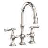 Newport Brass Chesterfield(R): Kitchen Bridge Pull-Down Faucet