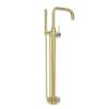 Newport Brass East Linear(R): Exposed Tub and Hand Shower Set - Free Standing