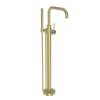 Newport Brass East Linear(R): Exposed Tub and Hand Shower Set - Free Standing