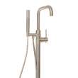 Newport Brass East Linear(R): Exposed Tub and Hand Shower Set - Free Standing