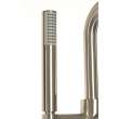 Newport Brass East Linear(R): Exposed Tub and Hand Shower Set - Free Standing