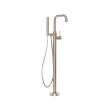 Newport Brass East Linear(R): Exposed Tub and Hand Shower Set - Free Standing