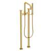 Newport Brass East Linear(R): Exposed Tub & Hand Shower Set w/Risers