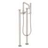 Newport Brass East Linear(R): Exposed Tub & Hand Shower Set w/Risers