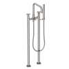 Newport Brass East Linear(R): Exposed Tub & Hand Shower Set w/Risers
