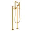 Newport Brass East Linear(R): Exposed Tub & Hand Shower Set w/Risers