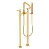 Newport Brass East Linear(R): Exposed Tub & Hand Shower Set w/Risers