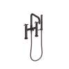 Newport Brass East Linear(R): Exposed Tub & Hand Shower Set - Deck Mount