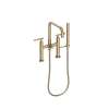 Newport Brass East Linear(R): Exposed Tub & Hand Shower Set - Deck Mount