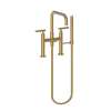 Newport Brass East Linear(R): Exposed Tub & Hand Shower Set - Deck Mount